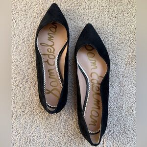 Sam Edelman Black Suede Flats